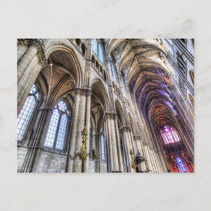 Notre Dame Kathedrale Reims Feiertagspostkarte