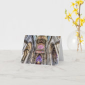 Notre Dame Kathedrale Reims Karte (Gelbe Blume)