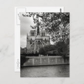 Notre Dame-Kathedralen-Postkarte Postkarte (Vorne/Hinten)