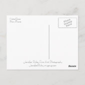 Notre Dame-Kathedralen-Postkarte Postkarte (Rückseite)