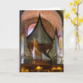 Notre-Dame La Grande in Poitiers Karte (Gelbe Blume)