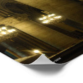 Notre Dame leuchtet die Art und Weise, wie Print Poster (Ecke)