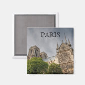 Notre Dame Magnet (Vorderseite/Rückseite)