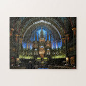 Notre-Dame Montreal Kathedrale Altar Jigsaw Puzzle (Horizontal)