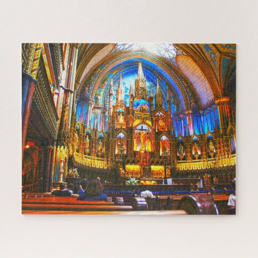 Notre Dame Montreal. Puzzle (Horizontal)