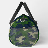 Notre Dame Navy & Gold Warrior Camo Printed Duffle Bag (Rechts)