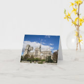 Notre Dame Note Card Karte (Gelbe Blume)