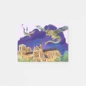 Notre Dame Notes 4" x 3" Post-it Klebezettel (Vorderseite)