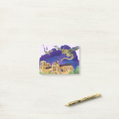 Notre Dame Notes 4" x 3" Post-it Klebezettel (Auf Schreibtisch)