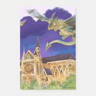 Notre Dame Notes 4" x 6" Post-it Klebezettel