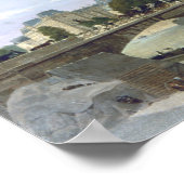 Notre Dame, Paris, 1884 Poster (Ecke)