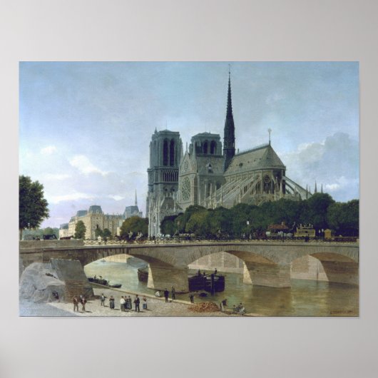 Notre Dame, Paris, 1884 Poster (Vorne)