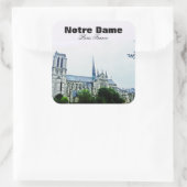 NOTRE DAME PARIS FRANCE Aufkleber (Tasche)