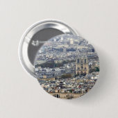 Notre Dame Paris Frankreich Button (Vorne & Hinten)