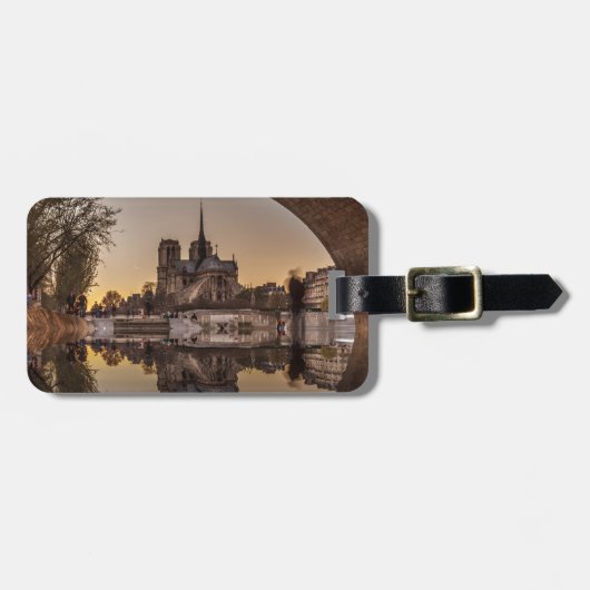 Notre-Dame, PaRis, Frankreich Gepäckanhänger (Vorderseite horizontal)