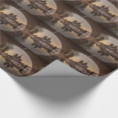 Notre-Dame, Paris, Frankreich Geschenkpapier (Ecke)