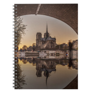 Notre-Dame, Paris, Frankreich Notizblock