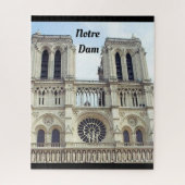 NOTRE DAME PARIS FRANKREICH PUZZLE (Vertikal)
