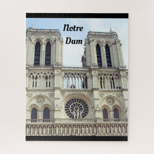 NOTRE DAME PARIS FRANKREICH PUZZLE (Vertikal)