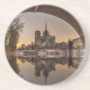 Notre-Dame, Paris, Frankreich Sandstein Untersetzer