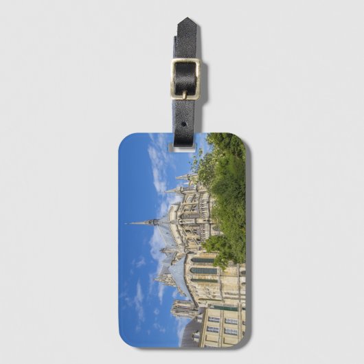 Notre Dame Paris Gepäckanhänger (Vorderseite Vertikal)