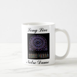 Notre Dame Paris Kathedrale Glasfenster Kaffeetasse