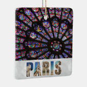 Notre Dame Paris Kathedrale Glasfenster Keramikornament (Rechts)