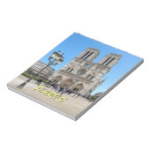 Notre Dame PARIS Notizblock (Rotiert)