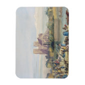 Notre Dame, Paris (ohne Papier) Magnet (Vertikal)
