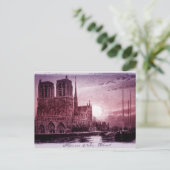 Notre Dame Paris Postkarte (Stehend Vorderseite)