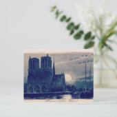Notre Dame Paris Postkarte (Stehend Vorderseite)