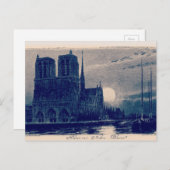 Notre Dame Paris Postkarte (Vorne/Hinten)