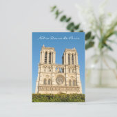 Notre Dame, Paris Postkarte (Stehend Vorderseite)