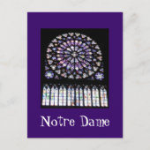 Notre Dame Paris Postkarte (Vorderseite)