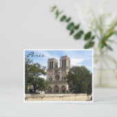 Notre dame paris postkarte (Stehend Vorderseite)