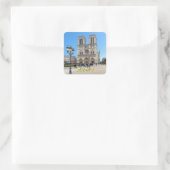 Notre Dame PARIS Quadratischer Aufkleber (Tasche)