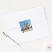 Notre Dame PARIS Quadratischer Aufkleber (Umschlag)