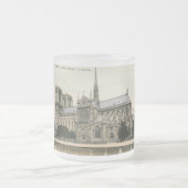 Notre Dame, Paris Vintag Mattglastasse (Mittel)
