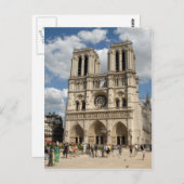 Notre Dame Postcard Postkarte (Vorne/Hinten)