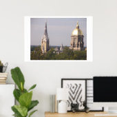 Notre Dame Poster (Heimbüro)