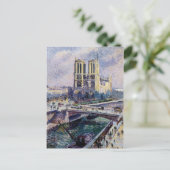 Notre Dame Postkarte (Stehend Vorderseite)
