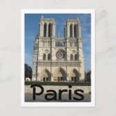 Notre Dame Postkarte (Vorderseite)
