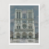 Notre Dame Postkarte (Vorderseite)
