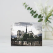 Notre Dame Postkarte (Stehend Vorderseite)