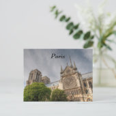 Notre Dame Postkarte (Stehend Vorderseite)