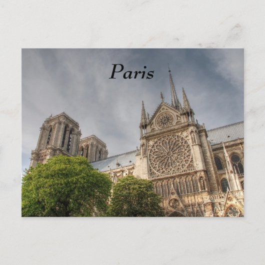 Notre Dame Postkarte (Vorderseite)