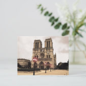 Notre Dame Postkarte (Stehend Vorderseite)
