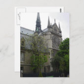 Notre Dame Postkarte (Vorne/Hinten)