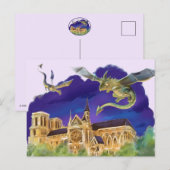 Notre-Dame-Postkarte Postkarte (Vorne/Hinten)