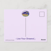 Notre-Dame-Postkarte Postkarte (Rückseite)